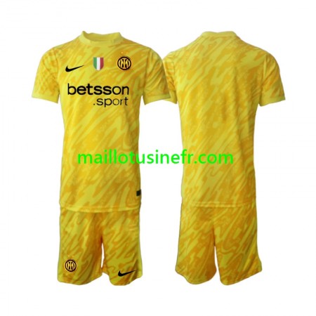 Maillot de Foot Inter Milan Extérieur Gardien 2024-25 - Enfant